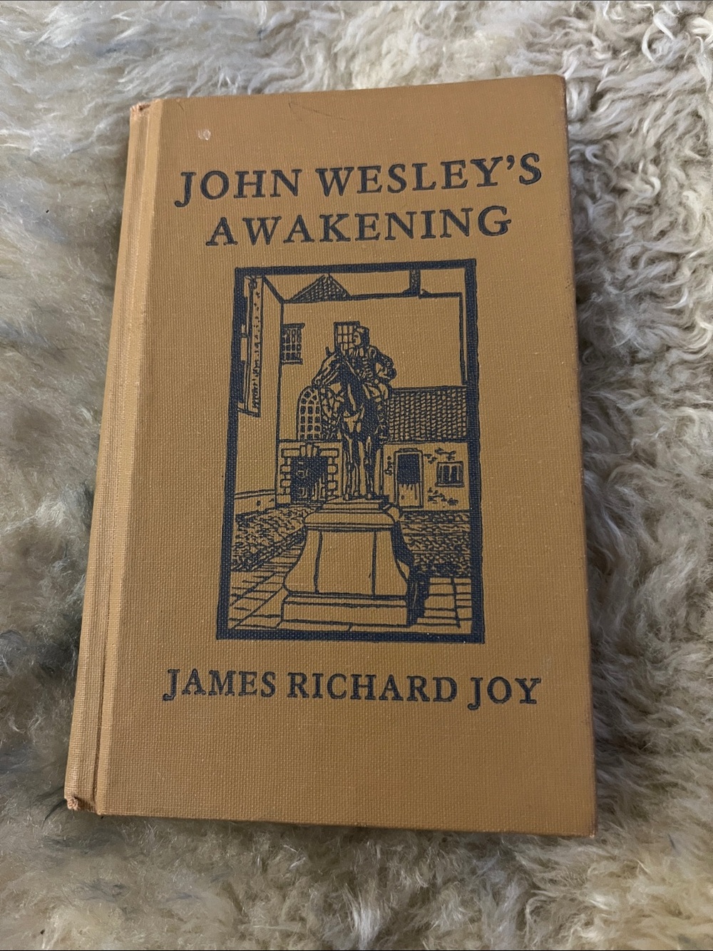 John Wesley's Awakening by James Richard Joy - Tan Hardcover
